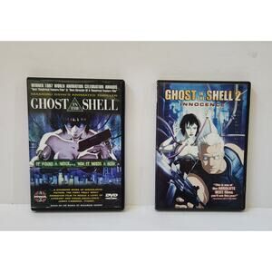 2 DVD Bundle The Ghost in the Shell & The Ghost in the Shell 2 Innocence-Anime